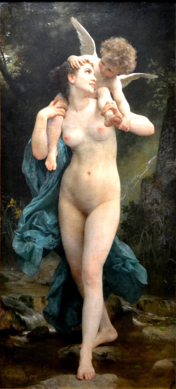 Mládí a láska od William Adolphe Bouguereau