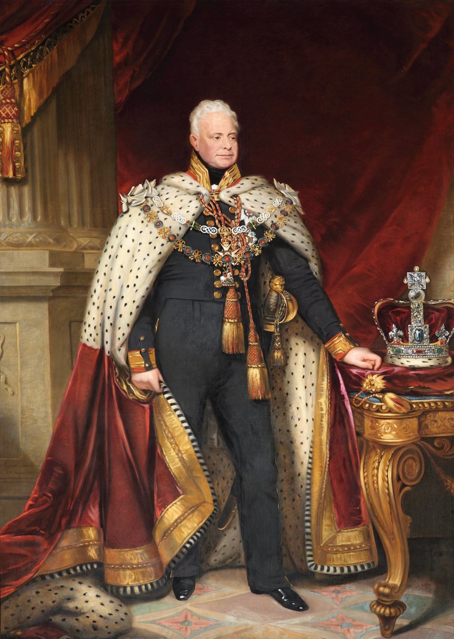 Král Vilém IV od William Beechey