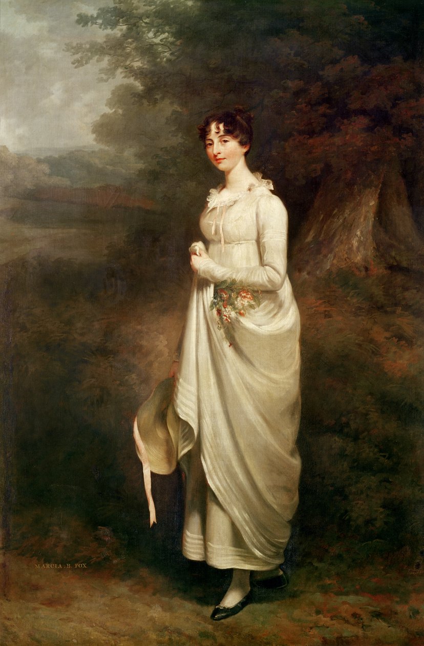 Portrét Marcie. B. Fox od William Beechey