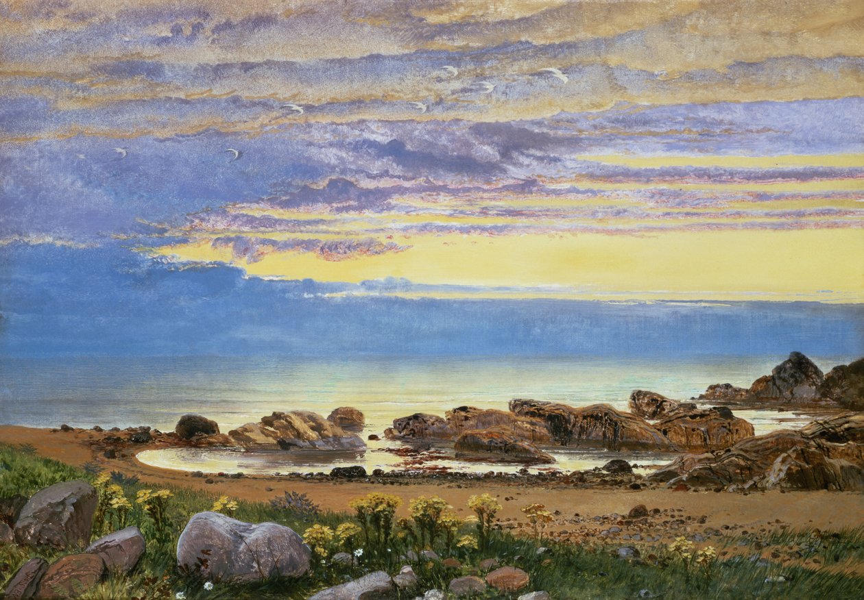Úsvit nad mořem (pár 93690) od William Bell Scott