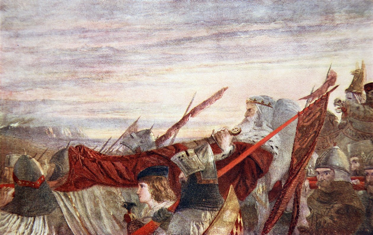 Poslední pochod Edwarda I od William Bell Scott