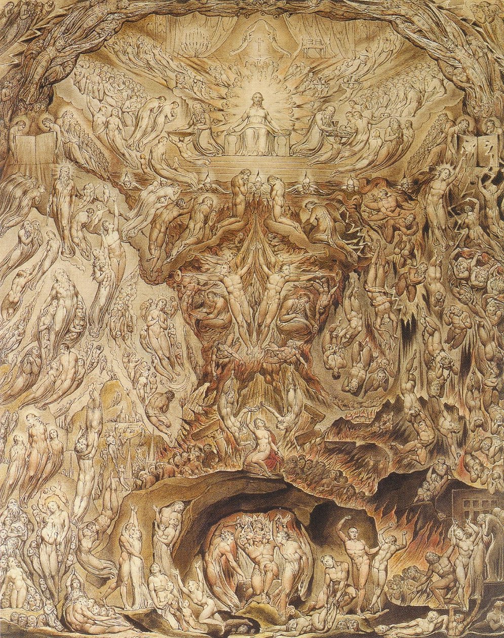 Vize posledního soudu od William Blake