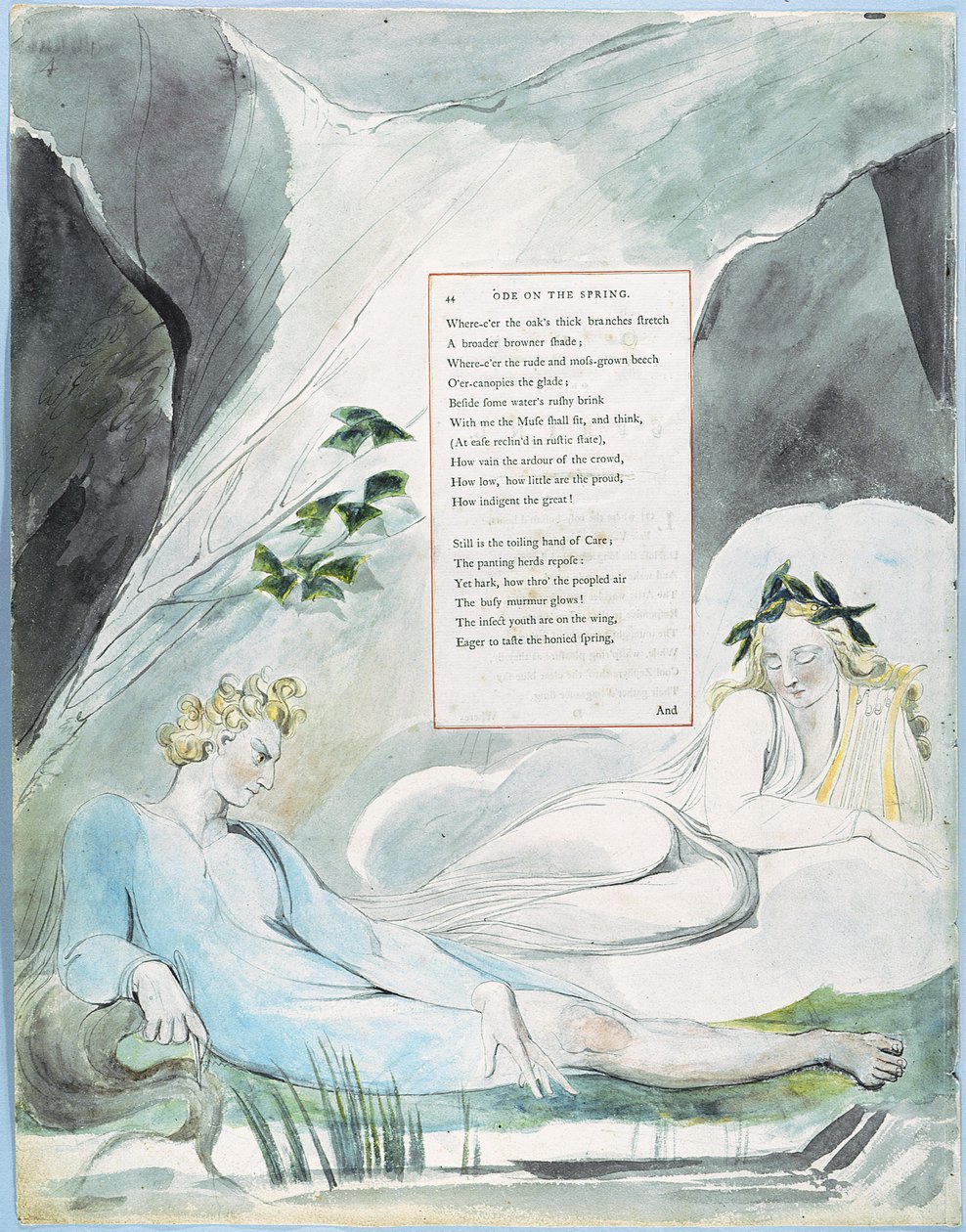 Šedé básně od William Blake