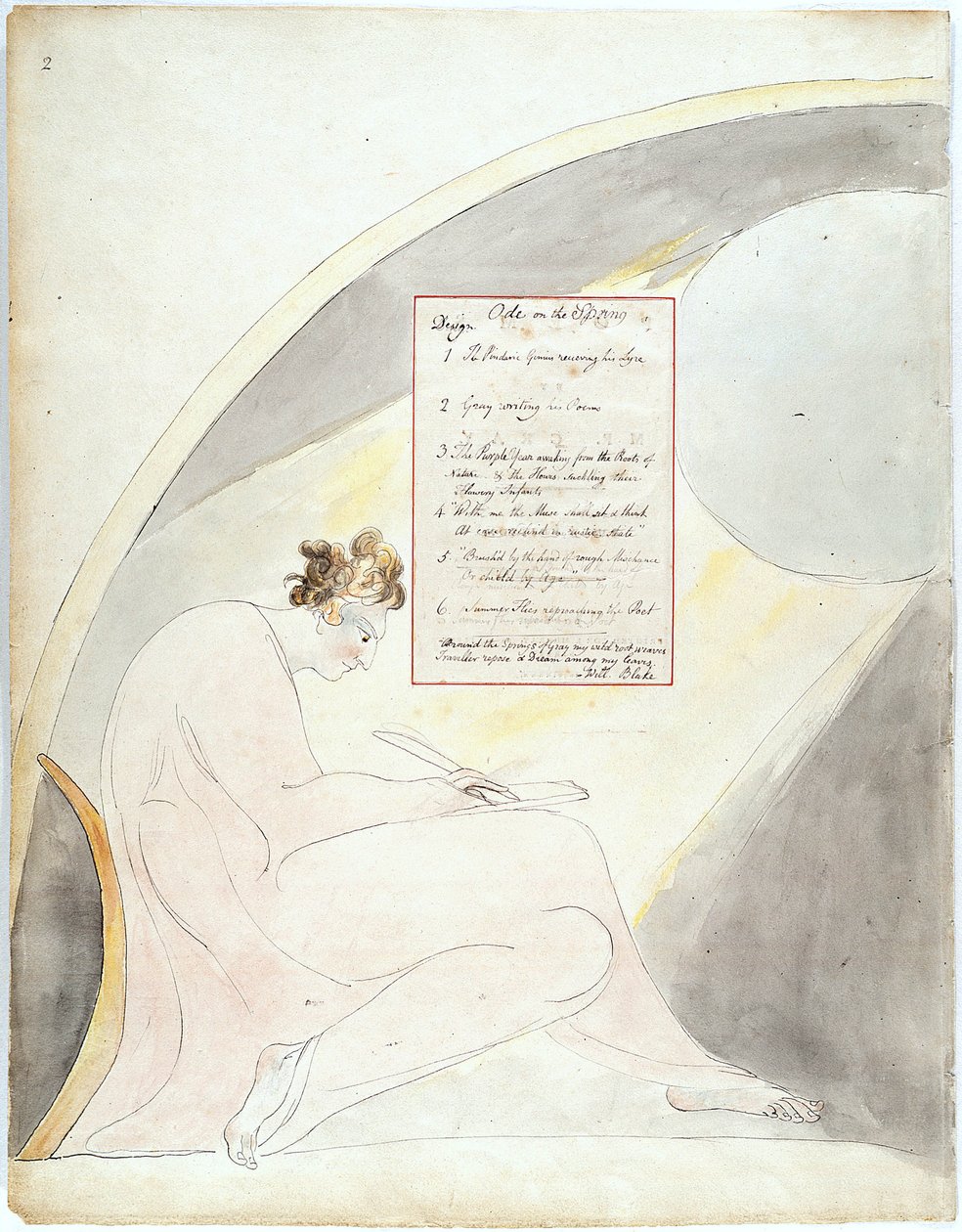 Šedé básně od William Blake