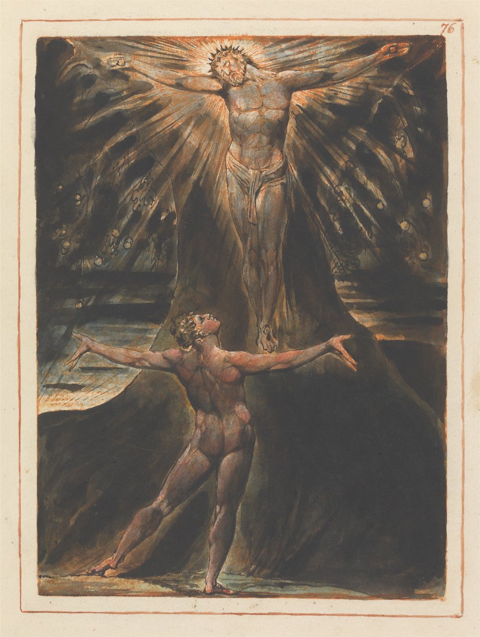 Jeruzalém, talíř 76 od William Blake