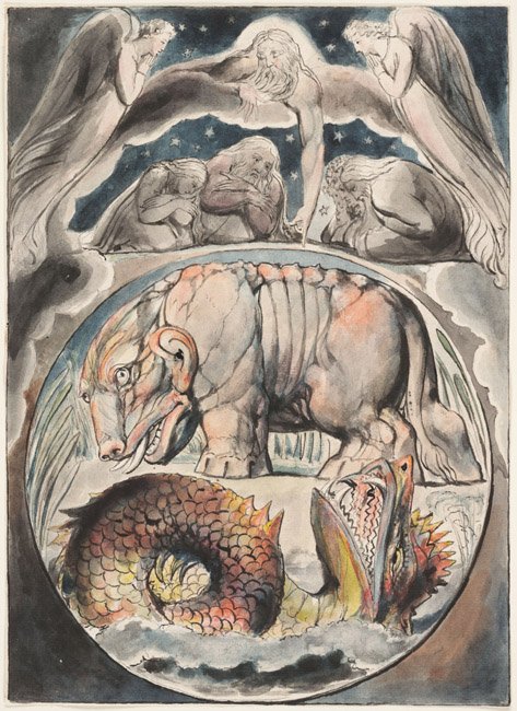 Jobs Evil Dreams od William Blake