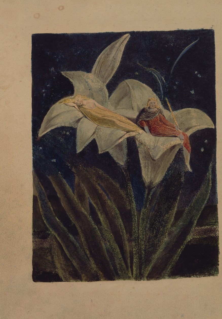 Deska 5 z The Song of Los od William Blake
