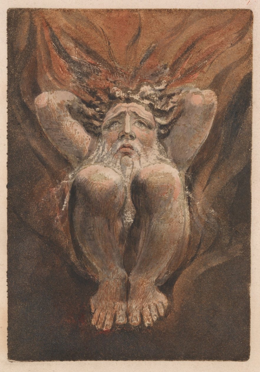 The First Book of Urizen, Plate 21 (Bentley 16) od William Blake