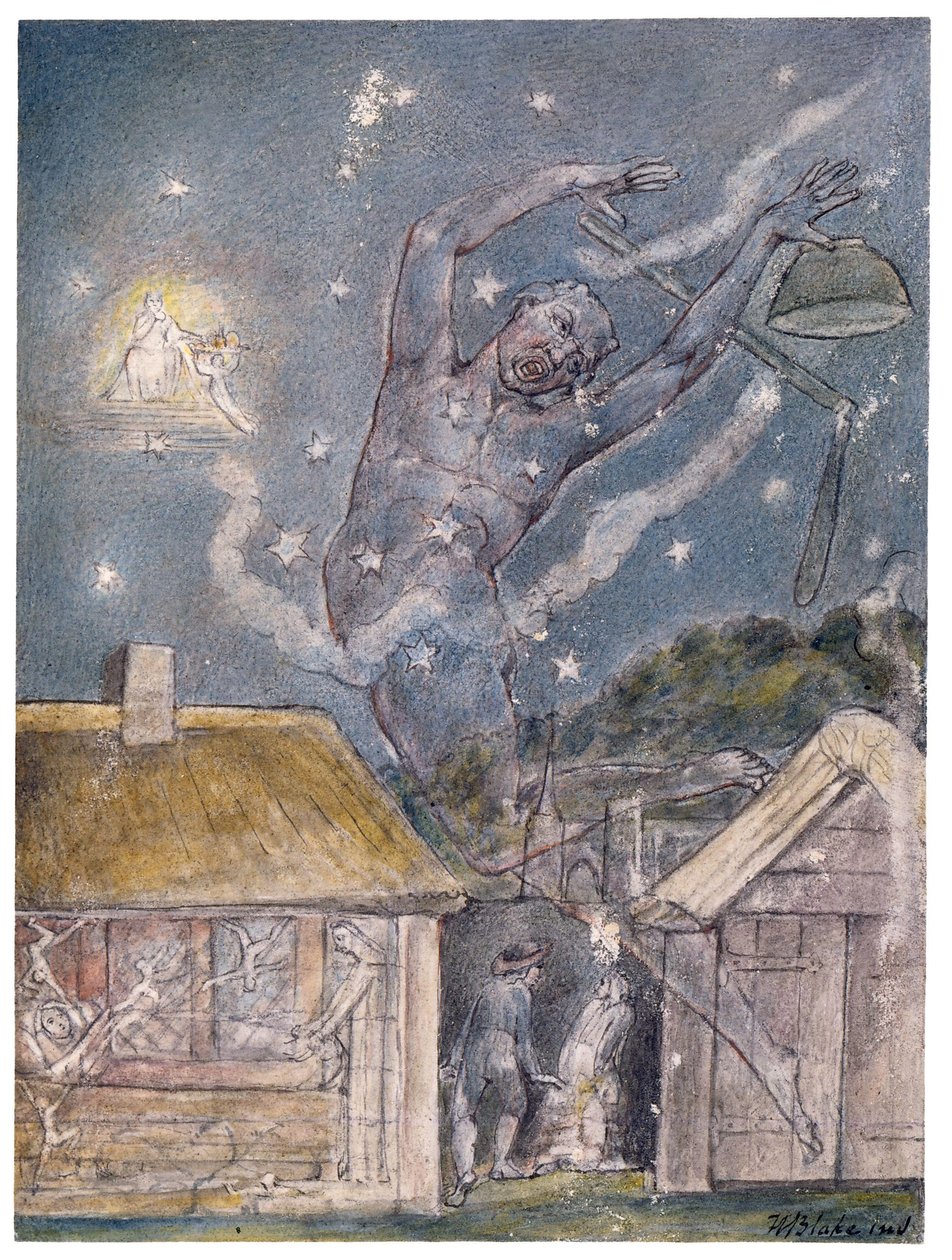Skřet od William Blake