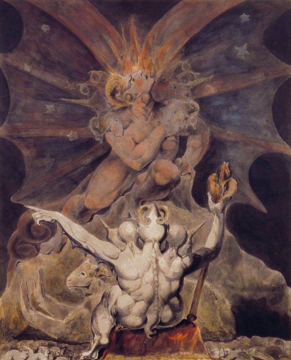 Počet zvířat je 666 od William Blake