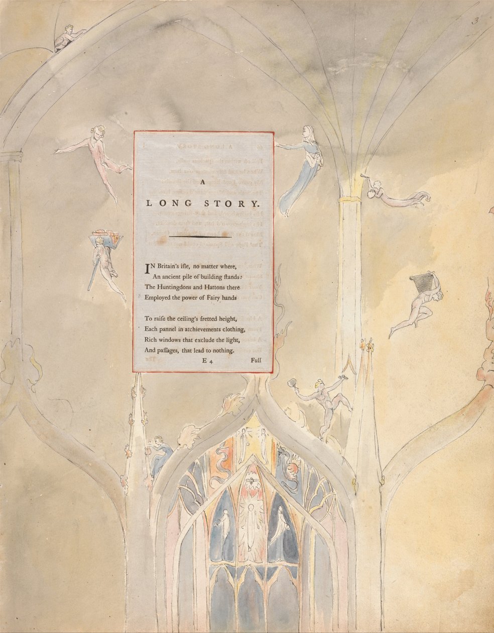 Básně Thomase Graye, Design 25, od William Blake