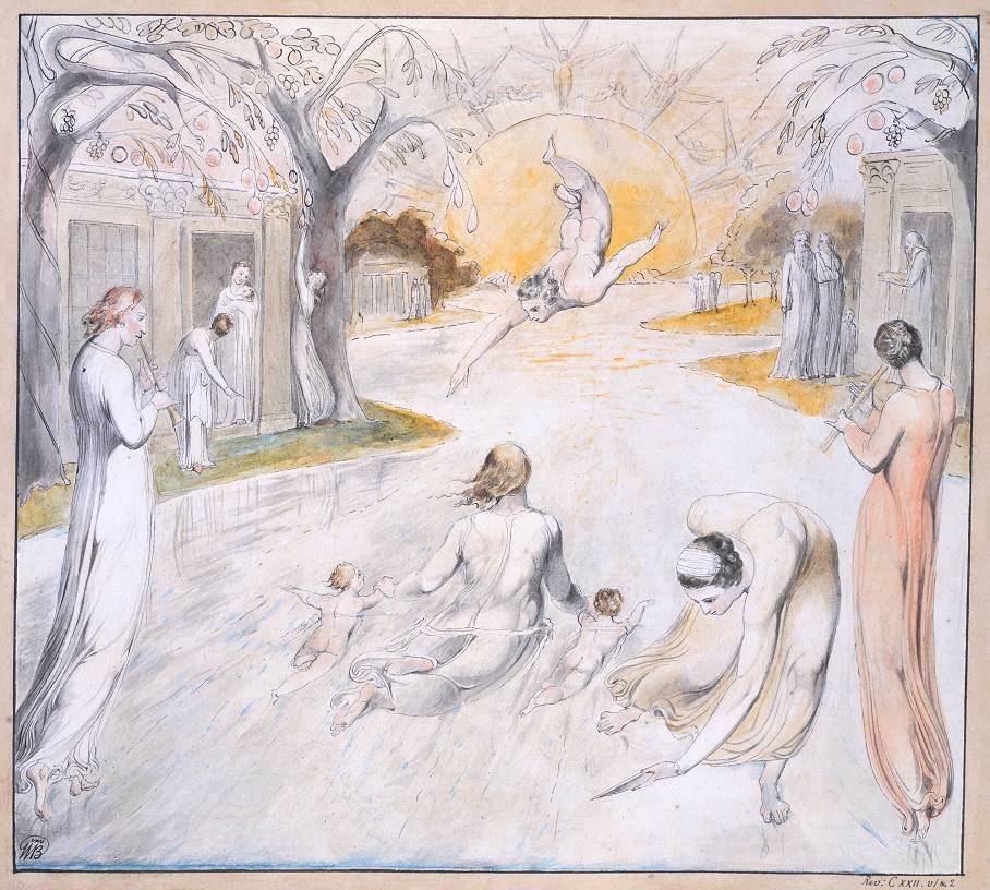 Řeka života od William Blake