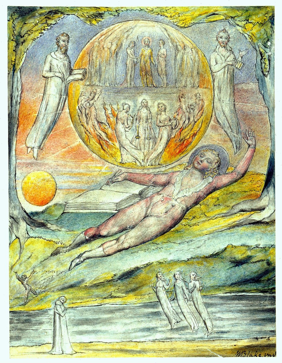 Sen mladých básníků od William Blake