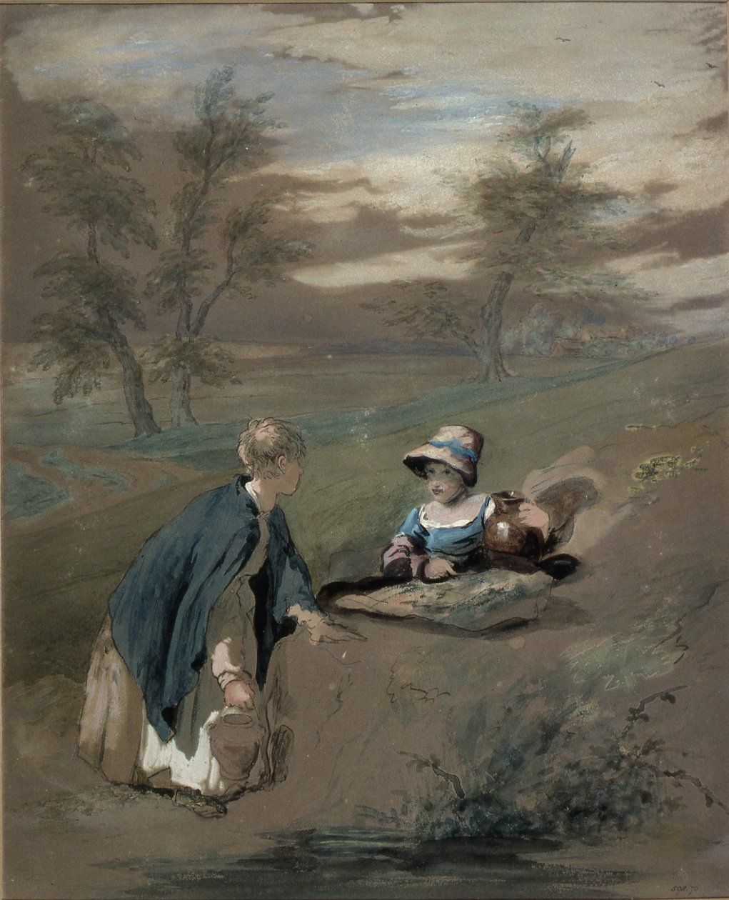 Kentish selské dívky od William Collins