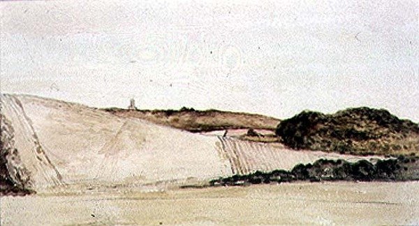 Studie anglické scenérie od William Collins