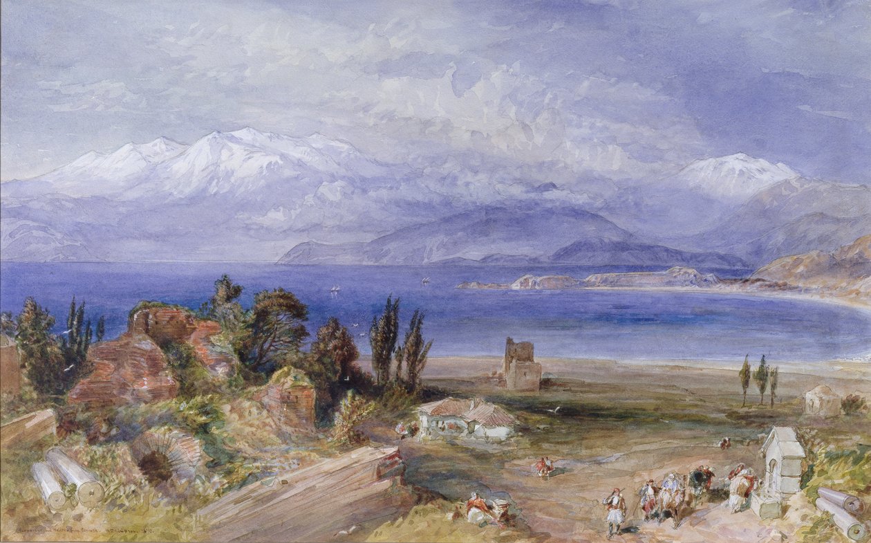 Parnas a Helikon z Korintu od William Crimea Simpson