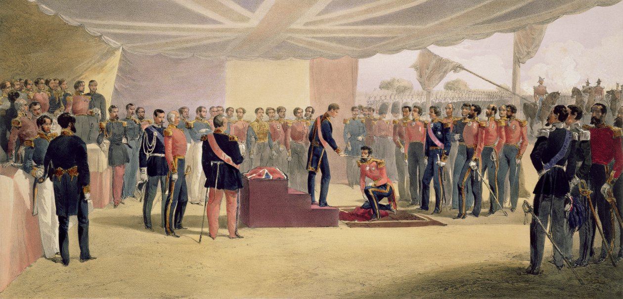 Investiture of the Order of the Bath, deska z 