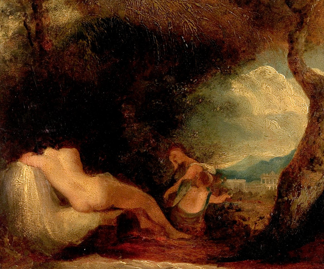 Klasické téma (Venuše, Amor a Psyché) od William Edward Frost