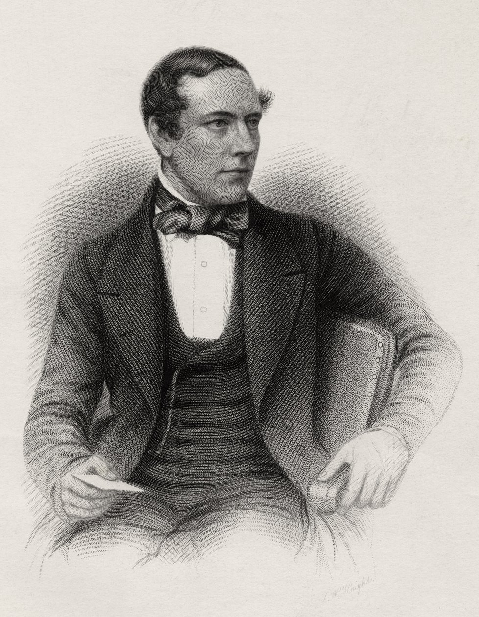 Generál John Nicholson, z rytiny J.W. Generál rytíř John Nicholson (1821-57), voják a správce Východoindické společnosti; od William Edward Kilburn