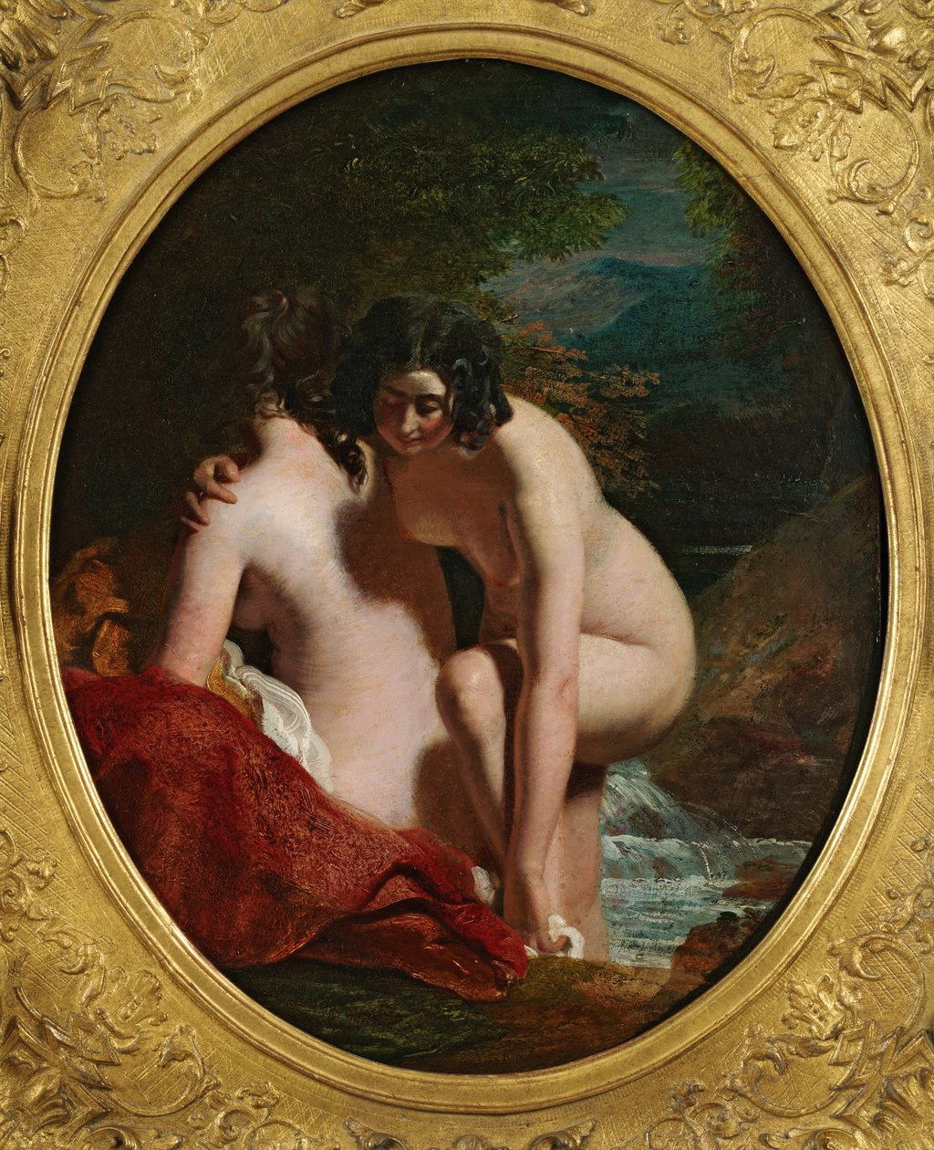 Dvě dívky koupání od William Etty