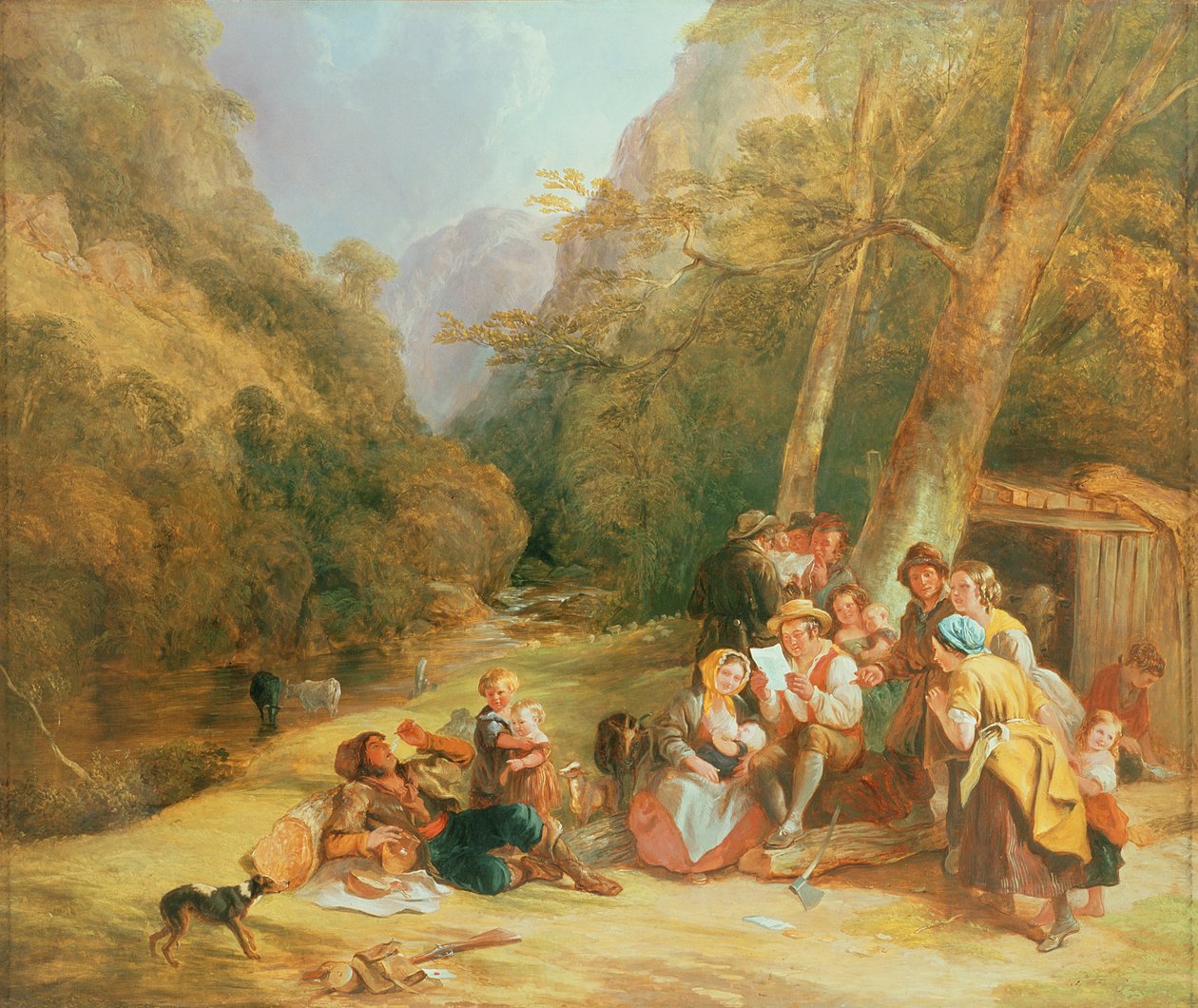 Čtení dopisu od William Frederick Witherington