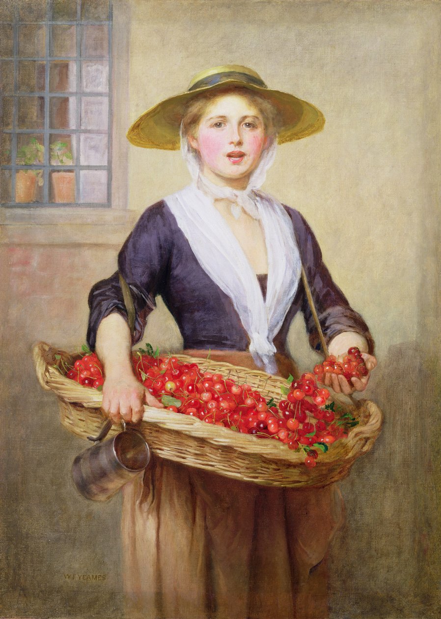 Zralá třešeň od William Frederick Yeames