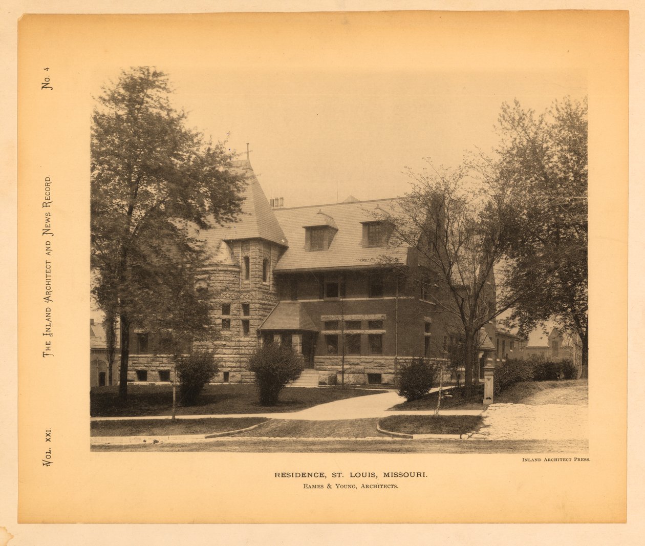 McClure, rezidence Charlese D. od William G. Swekosky