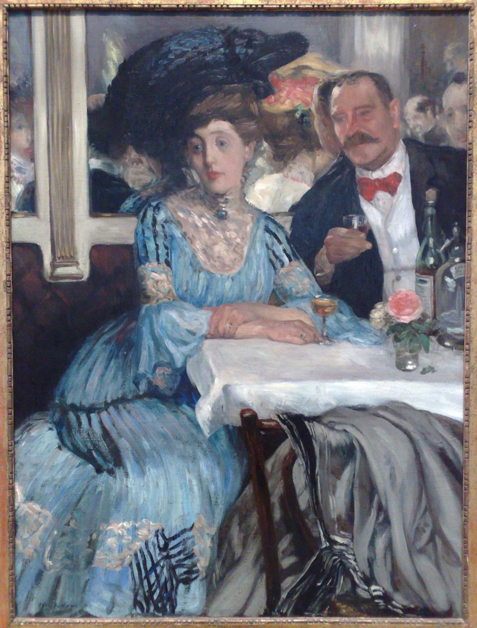 V Mouquinsnu od William James Glackens