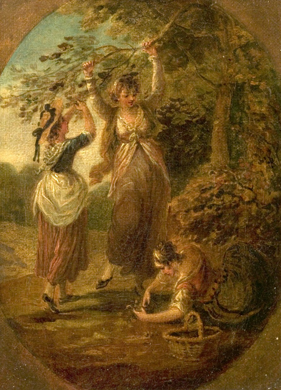 Sběrači ořechů od William Hamilton
