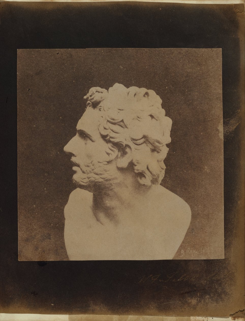 Busta Patrokla. od William Henry Fox Talbot