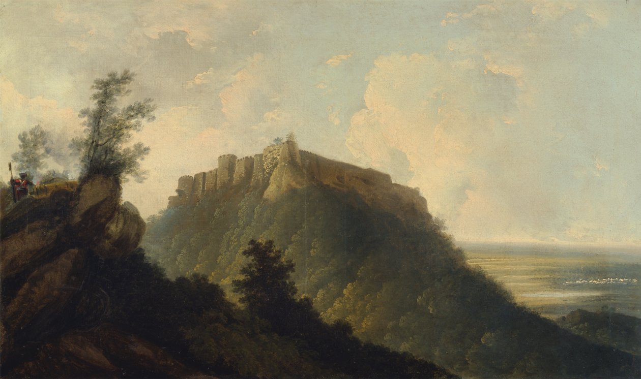 Pevnost Bidjegur od William Hodges