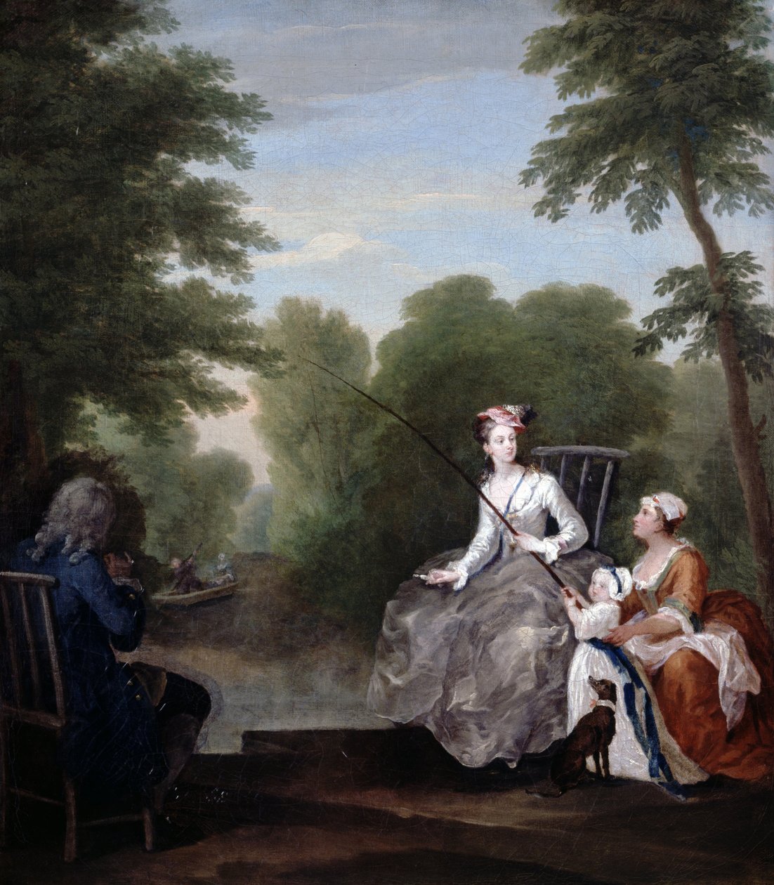 Rybářská párty od William Hogarth