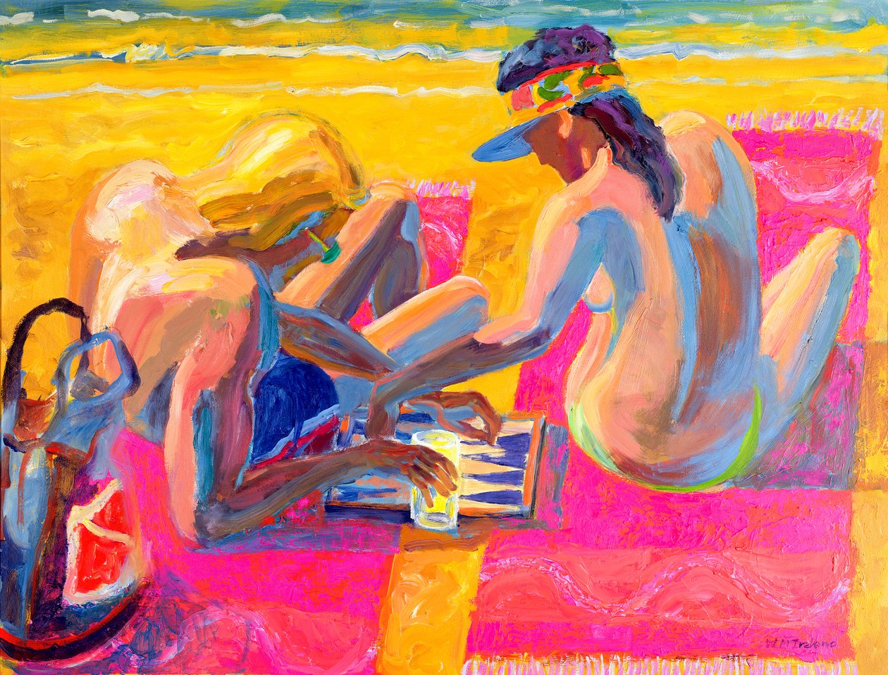 Backgammon II, 2005 od William Ireland
