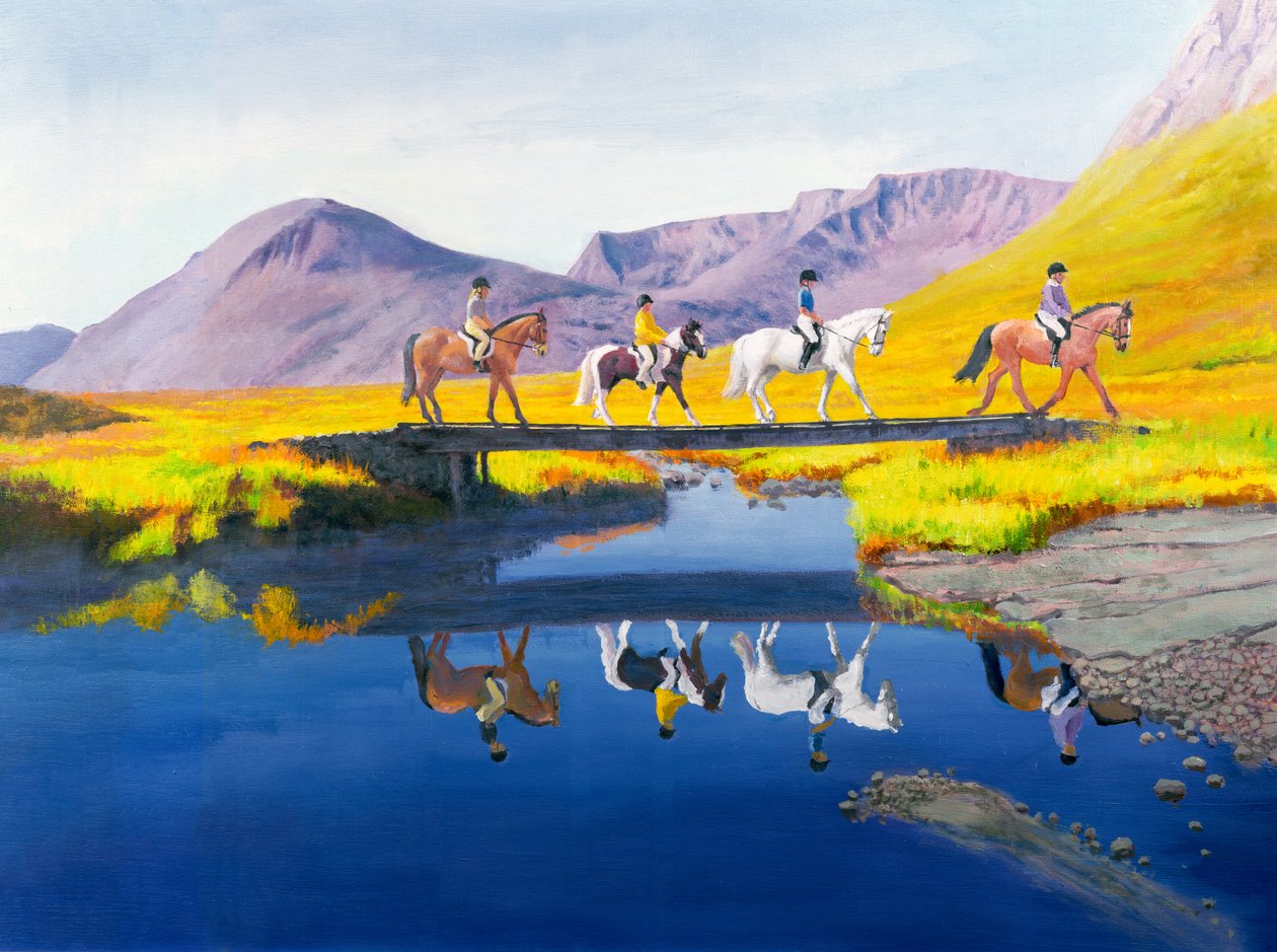 Zrcadlo v Cairngorms od William Ireland