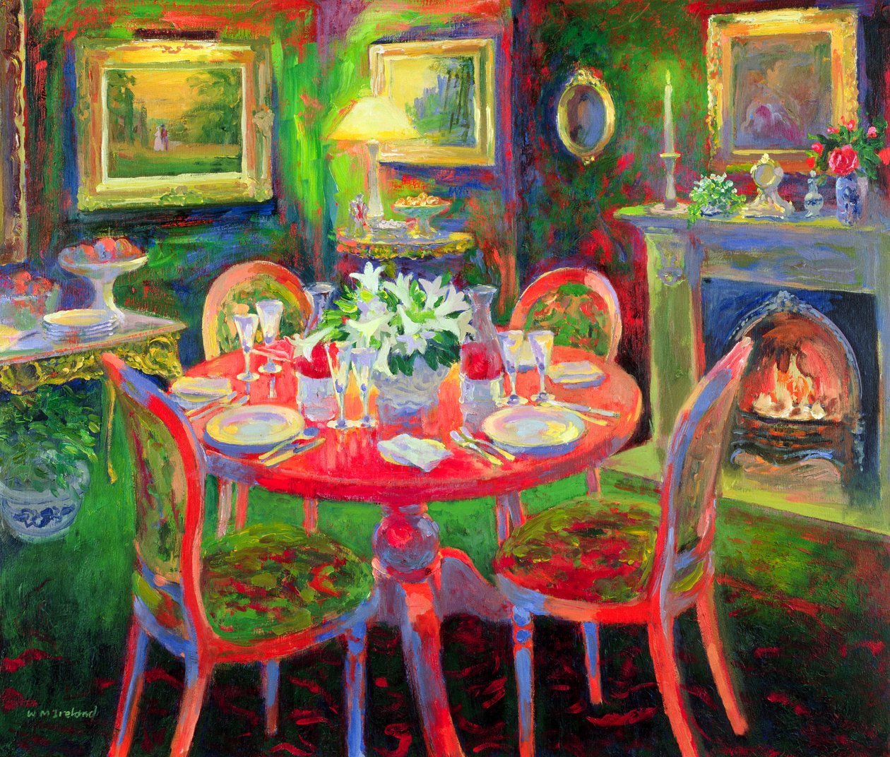 Jídelna, cca 2000 od William Ireland