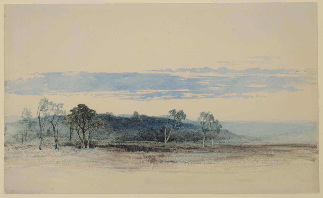 Cumrew, East Fellside, 1840-58 (wc na papíře) od William James Blacklock
