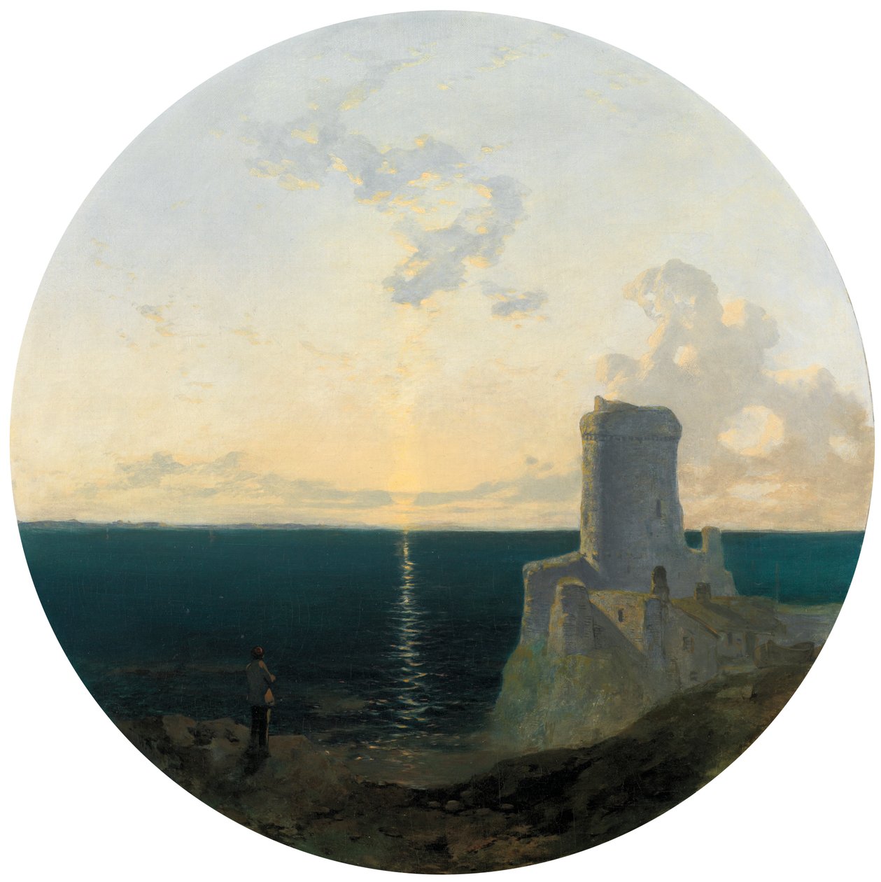 Západ slunce od William James Blacklock