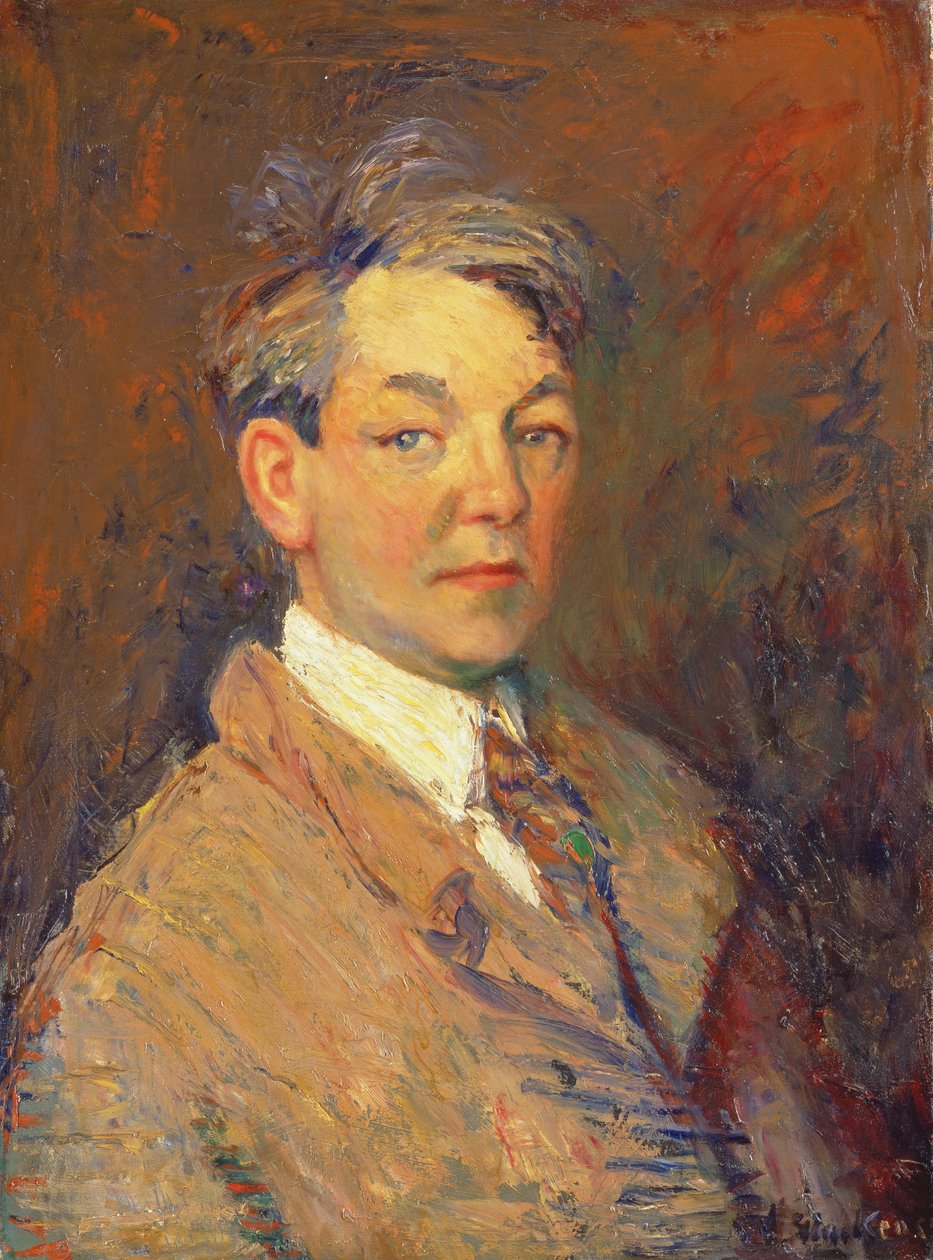 Portrét umělce od William James Glackens