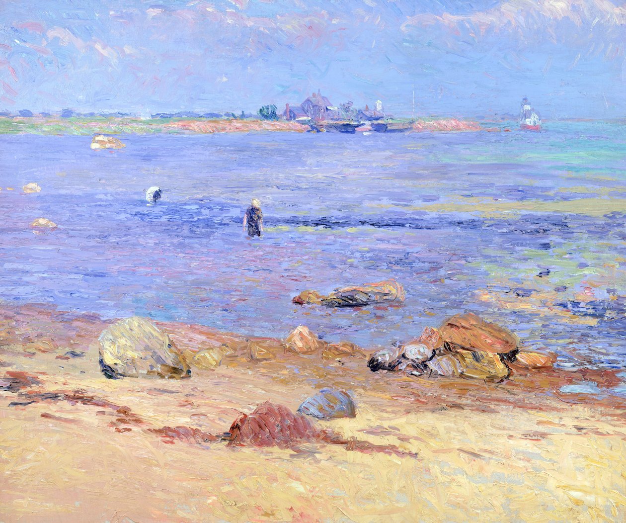 Treading Clams, Wickford od William James Glackens