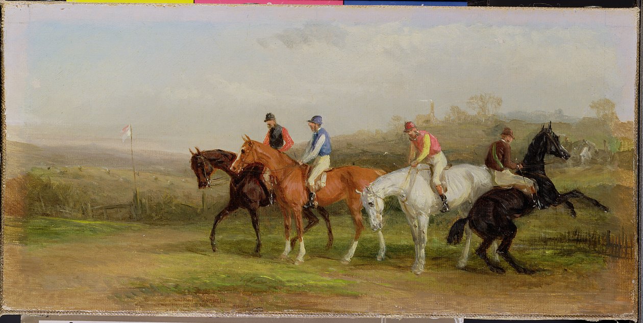 Steeplechasing: Na startu od William Joseph Shayer