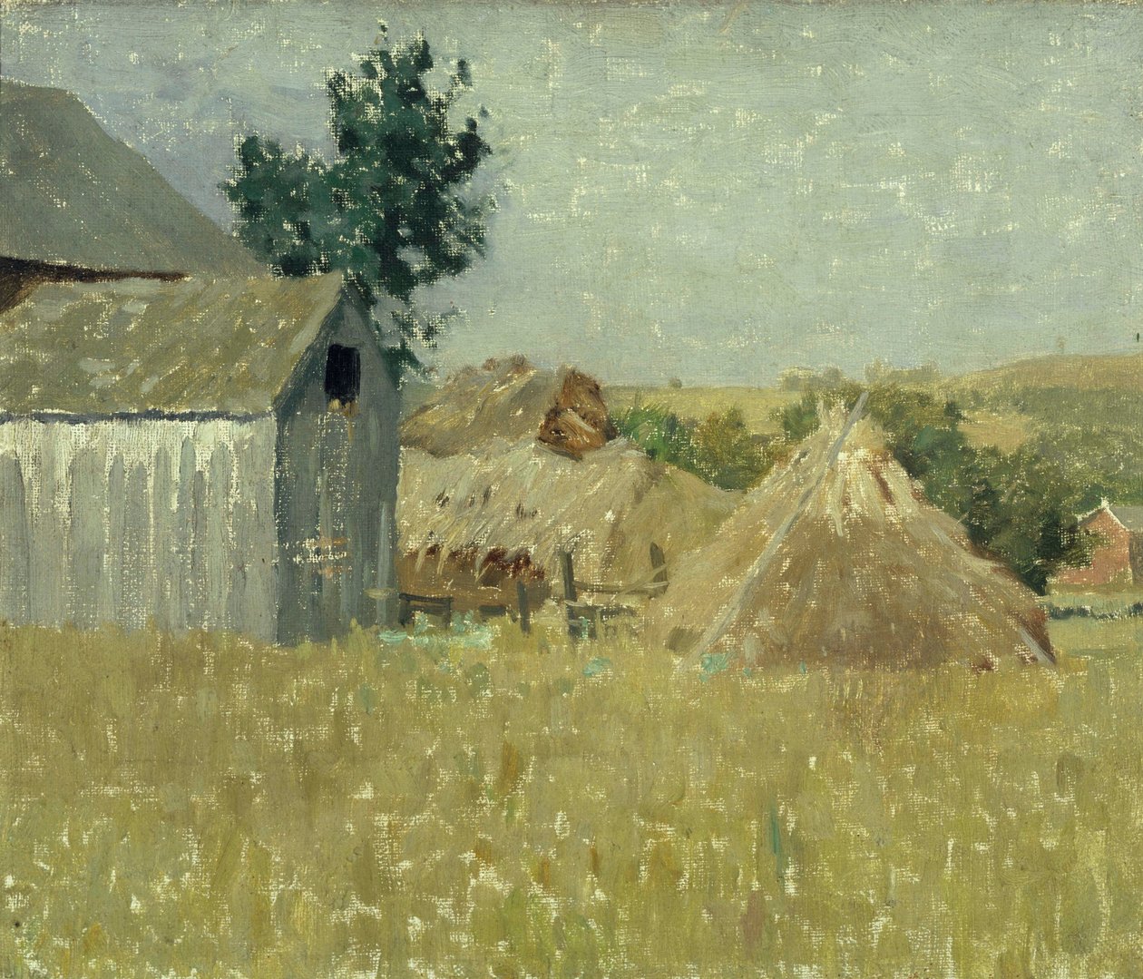 Šedá stodola od William L. Lathrop