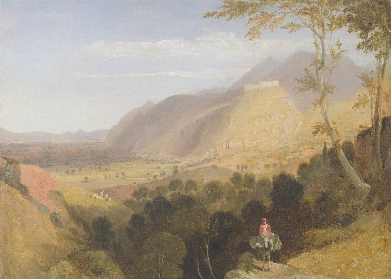 Mistra (olej na papíře) od William Linton