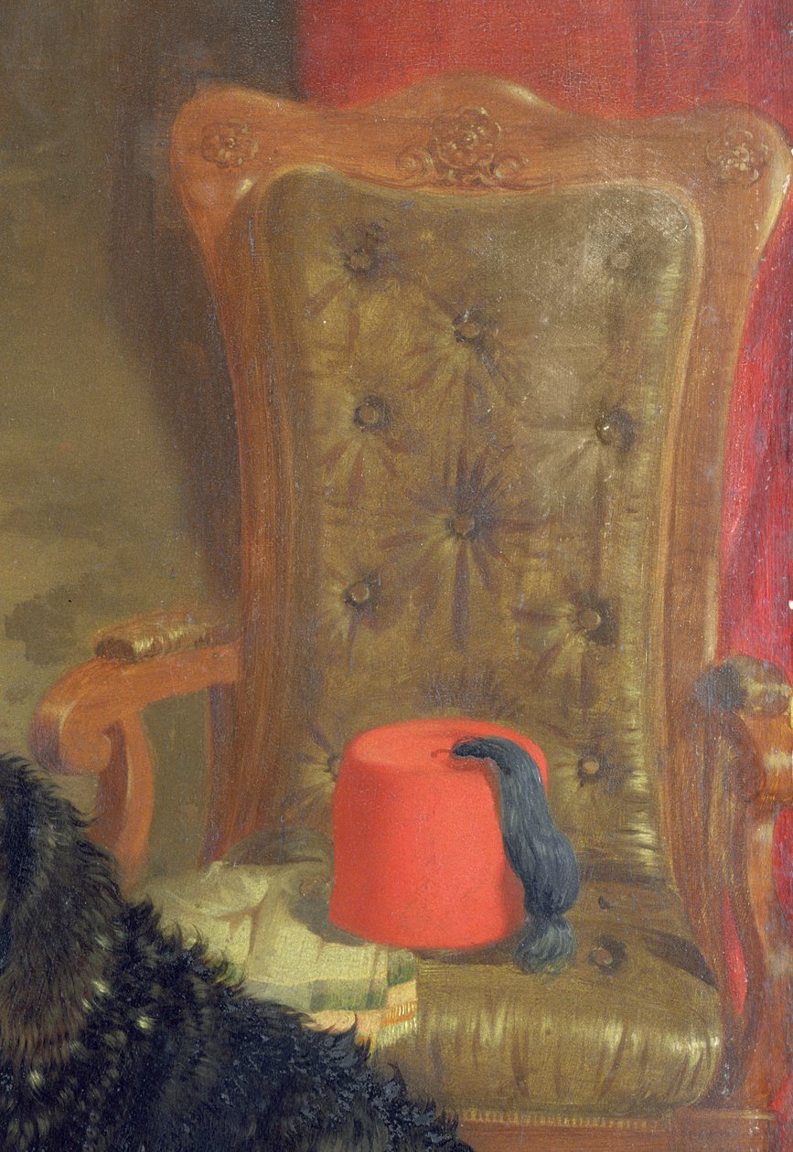 Jeho Masters Chair, 1850 (panel) (detail 77804) od William Malbon