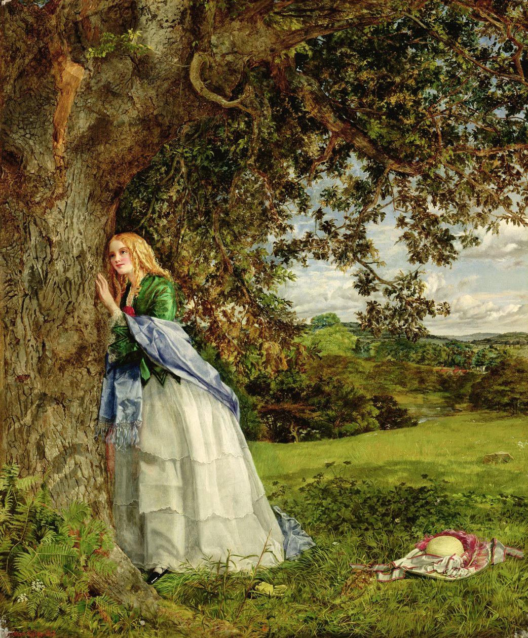 Mluvící dub, 1857 od William Maw Egley