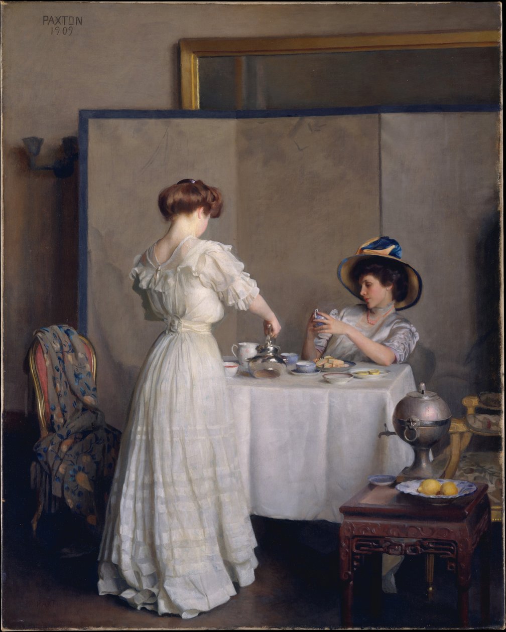 Čajové lístky od William McGregor Paxton
