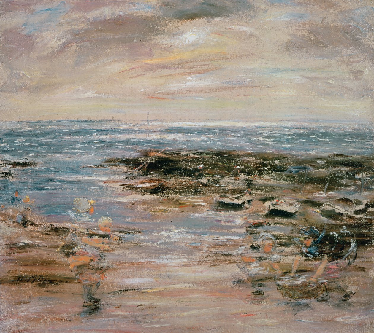 Port Seton, Skotsko od William McTaggart