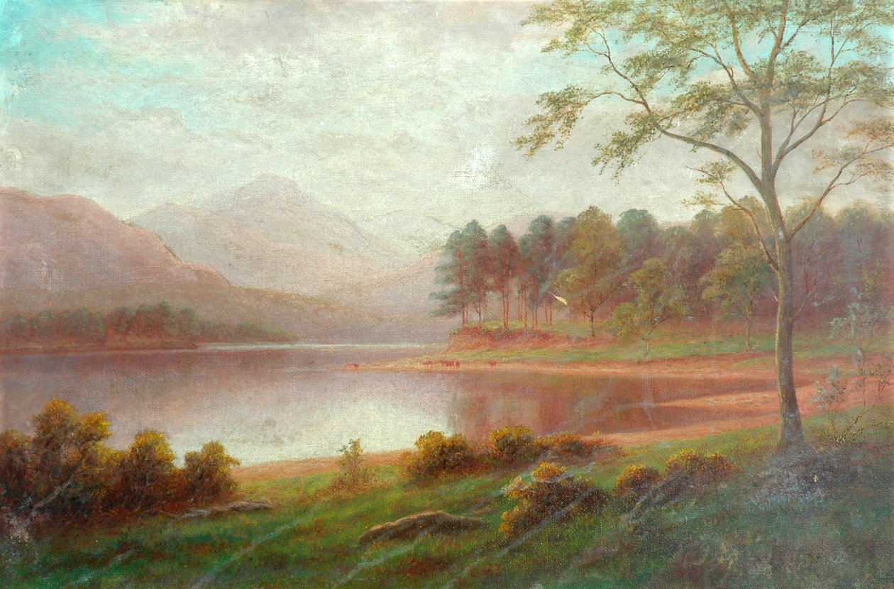 Browmill Point, Derwentwater, Cumberland od William Mellor