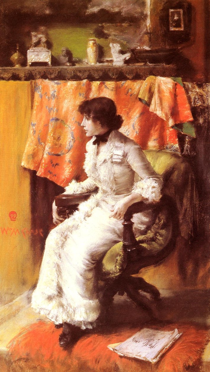 Ve studiu od William Merritt Chase