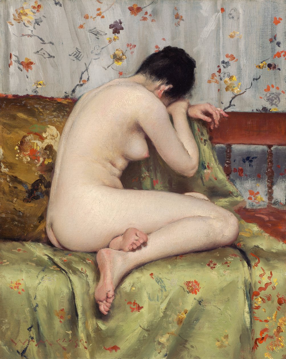 Moderní Magdalena od William Merritt Chase