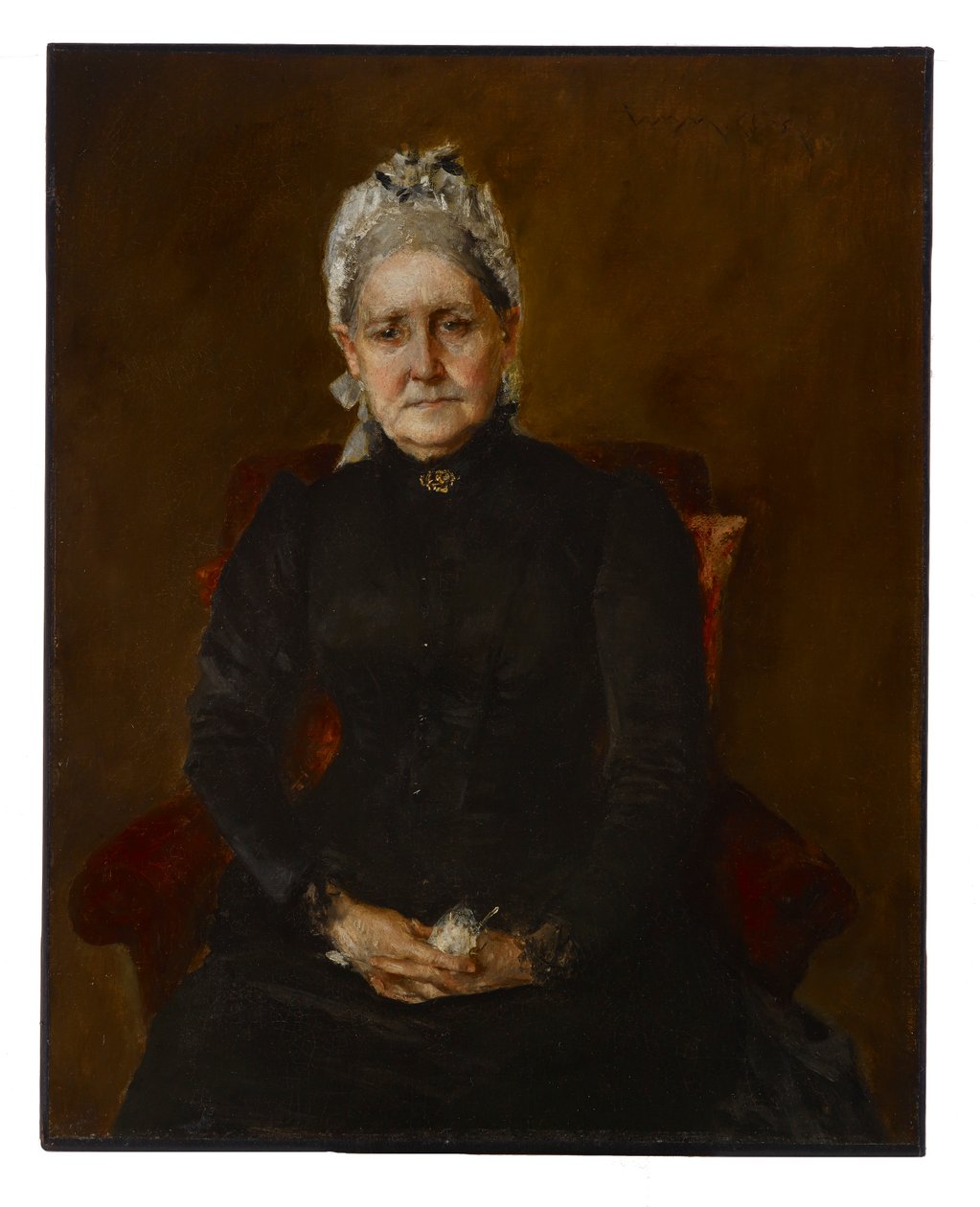 Portrét mé matky (Sarah Swaim Chase) od William Merritt Chase
